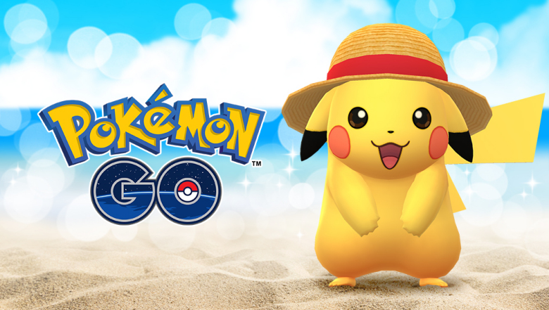 Straw Hat Pikachu xuất hiện trong Pokemon GO