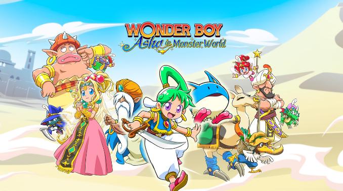 Phiên bản quốc tế Wonder Boy: Asha in Monster World ra mắt vào 28 tháng 5 cho PS4, Switch, 29 tháng 6 cho PC năm 2021