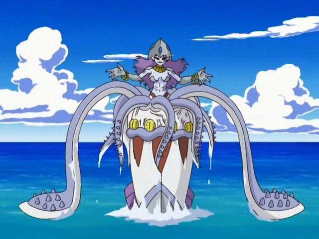 Tập 15 - Tiến hóa thú thành mực! Calmaramon