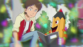 Tập 72 - Tập hợp đĩa bay, khủng long! Giấc mơ của Ekakimon