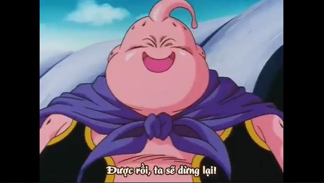 Tập 253 - Ta sẽ không giết người nữa. Majin Buu hứa sẽ trở thành người tốt!