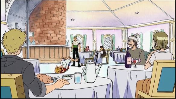 Tập 21 - Đúng là một vị khách rất bất ngờ! Đĩa cơm ngon lành của Sanji và ân huệ của Gin