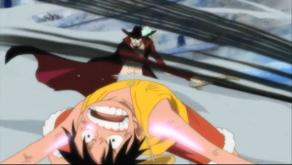 Tập 470 - Đệ nhất kiếm sĩ Mihawk - Luffy lãnh đòn của Hắc Kiếm