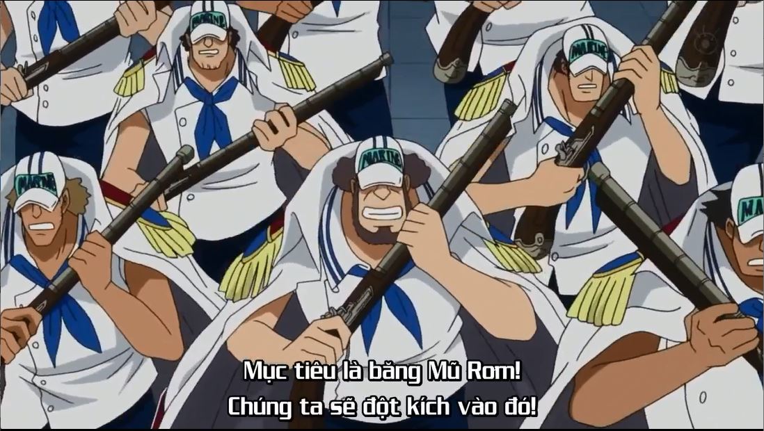 Tập 519 - Hải quân đã tới! Mục tiêu là Băng Mũ Rơm!