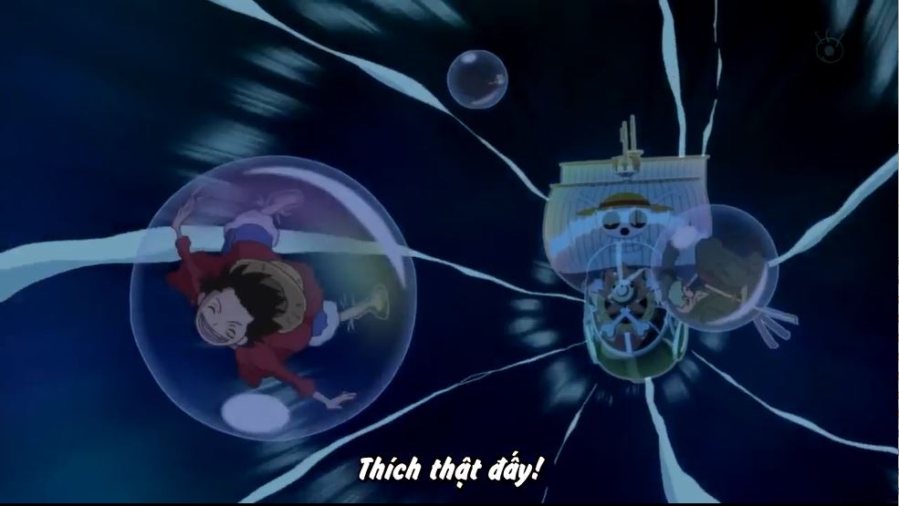 Tập 525 - Mắc nạn dưới đáy biển! Băng hải tặc Mũ Rơm lạc nhau!