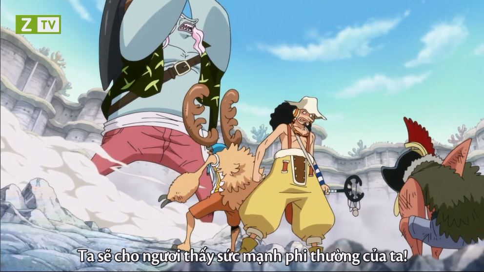 Tập 561 - Đại loạn chiến! Băng Mũ Rơm vs Băng Hải tặc Tân Người Cá!