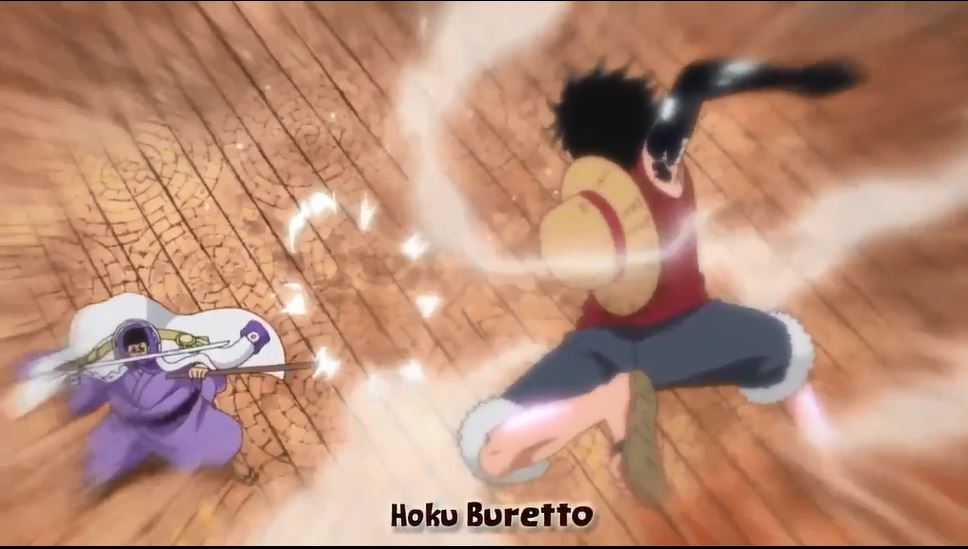 Tập 743 - Niềm tự hào của những kẻ đàn ông! Luffy vs. Fujitora!