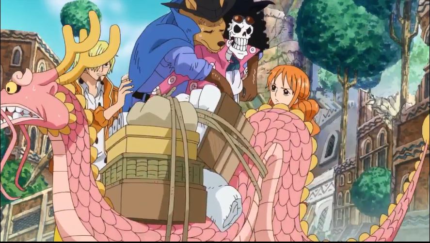 Tập 761 - Chạy đua với thời gian! Tình bạn giữa tộc Mink và băng Mũ Rơm!