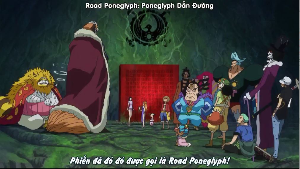 Tập 769 - Phiến đá đỏ! Đường đến kho báu One Piece