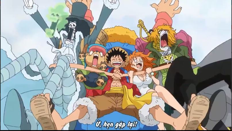 Tập 776 - Tạm biệt và rời khỏi Khổng Tượng! Chuẩn bị kế hoạch mang Sanji trở về!