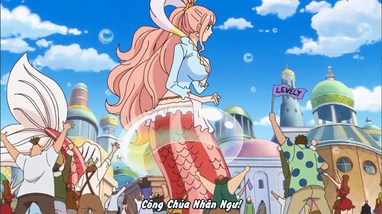 Tập 883 - Một bước tới giấc mơ! Shirahoshi nhìn thấy mặt trời!