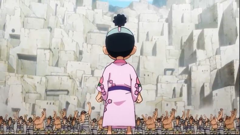 Tập 950 - Ước mơ của những chiến binh! Luffy giành quyền kiểm soát Udon!