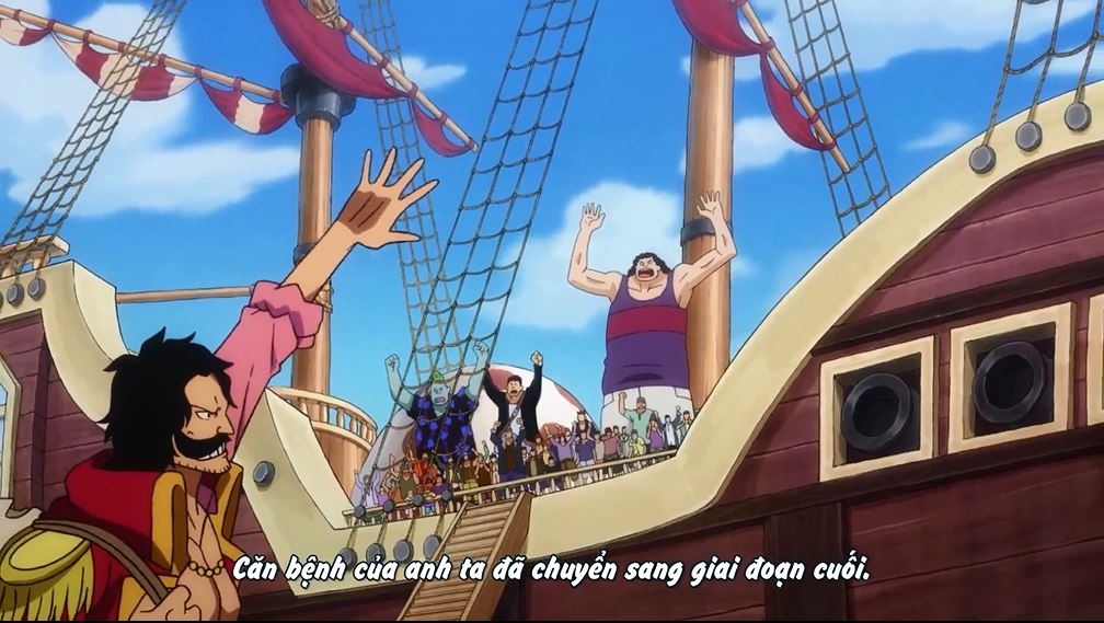 Tập 969 - Trở về Wano Quốc! Băng hải tặc Roger giải tán!