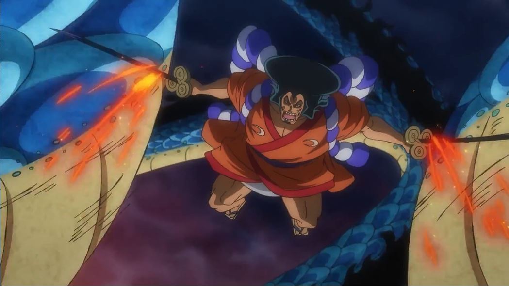 Tập 972 - Giải quyết ân oán! Oden VS Kaido!