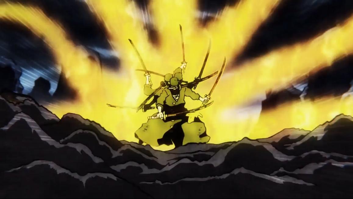 Tập 1027 - Bảo vệ Luffy! Kiếm pháp của Zoro và Law!