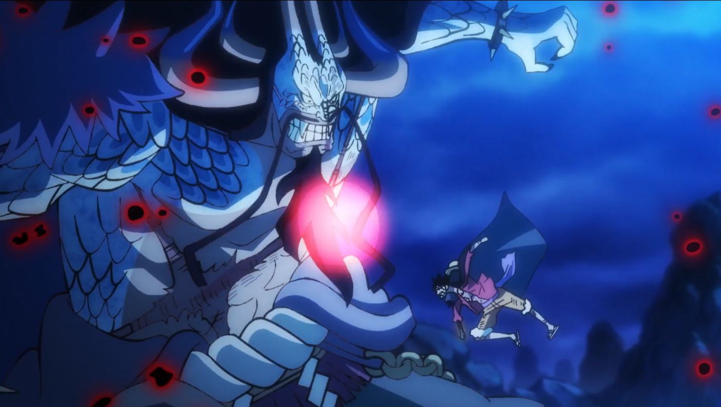 Tập 1033 - Kết cục! Bá Vương Quyền chớp nhoáng của Luffy!