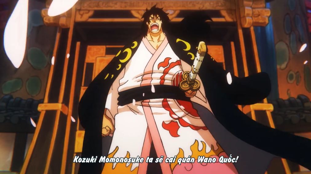 Tập 1078 - Ngài ấy đã trở về! Tướng Quân Wano Quốc, Kozuki Momonosuke!