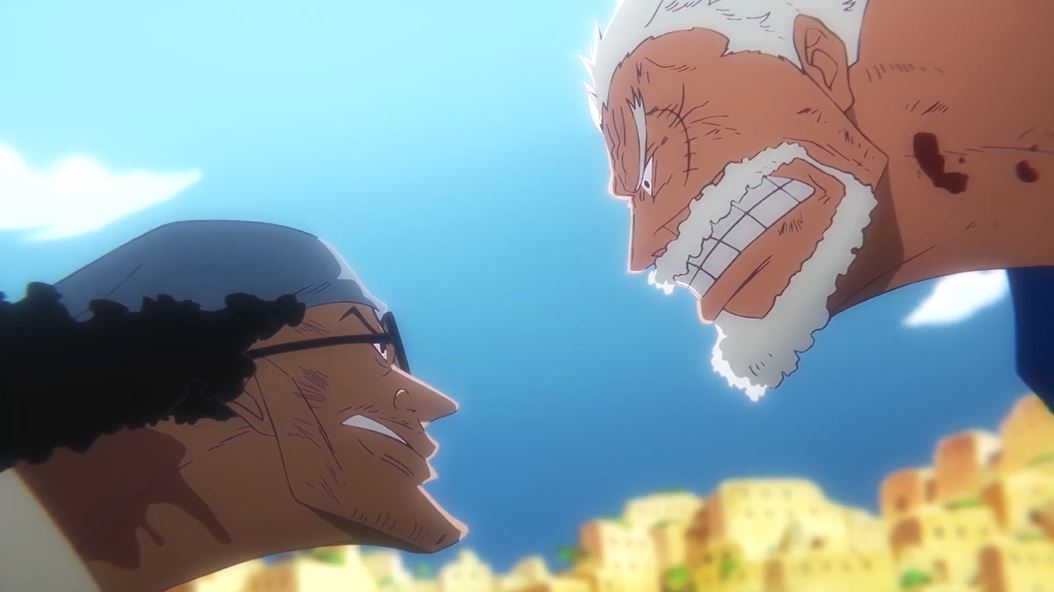 Tập 1121 - Garp và Kuzan! Mâu thuẫn niềm tin giữa thầy và trò!