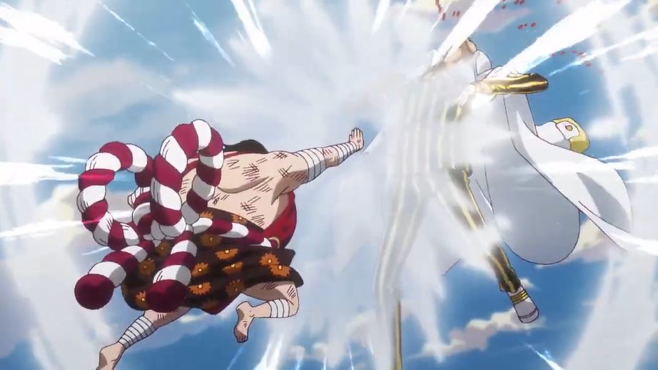 Tập 1125 - Cuộc chiến quyết tâm giữa hai người đàn ông! Kizaru và Sentomaru!