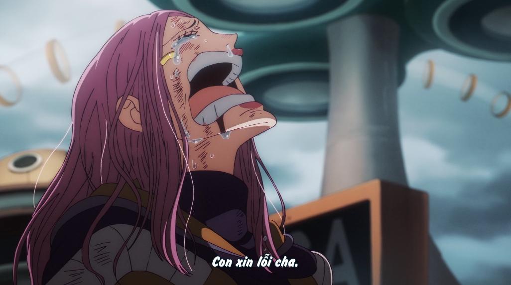 Tập 1137 - Xin lỗi cha! Giọt nước mắt của Bonney và nắm đấm của Kuma!