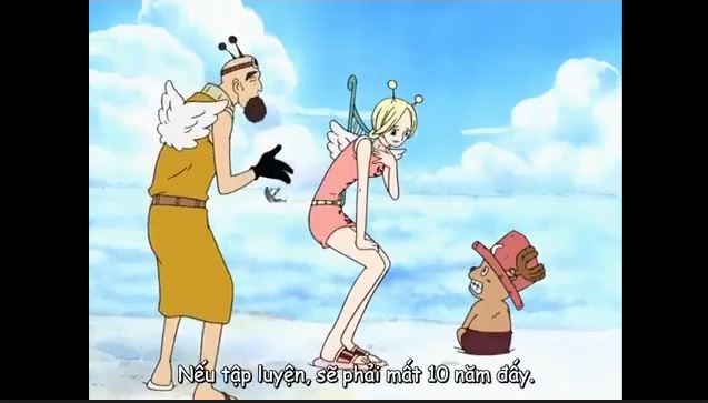 Tập 154 - Lãnh địa của đấng tối cao Skypiea! Thiên sứ của biển trắng