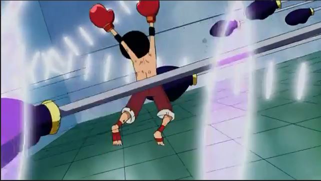 Tập 218 - Noro Noro Beam bùng nổ! Luffy lì đòn