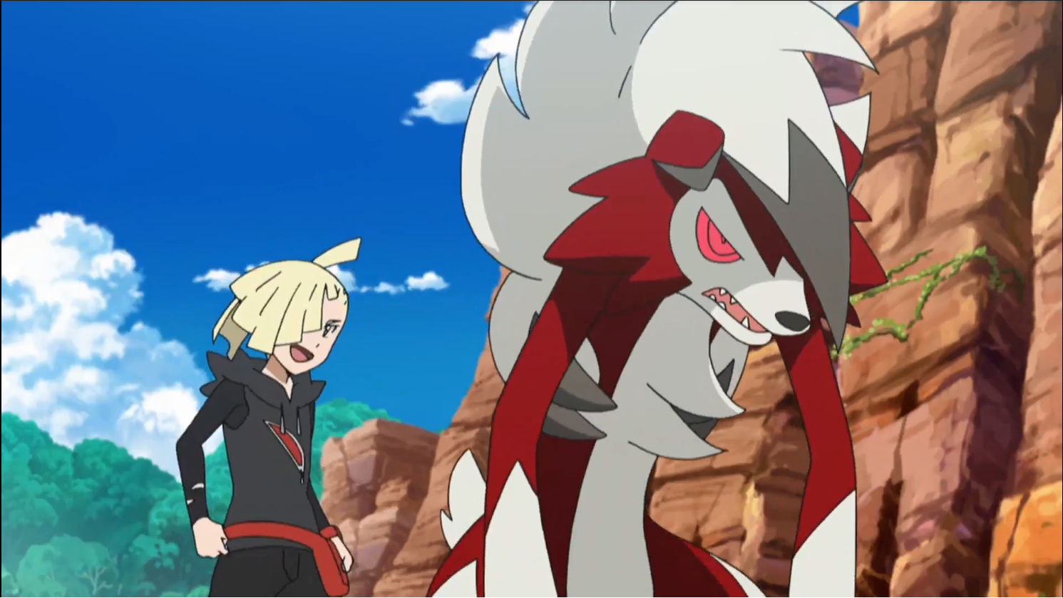 Tập 1049: Lugarugan Thách Đấu! Satoshi VS Gladio!!